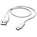 00173628 1.4m USB A Micro-USB B Bianco cavo USB - Foto miniatura 1
