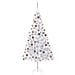 Albero Natale Artificiale con Set Palline e LED 210 cm 910 Rami - Foto miniatura 1