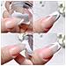 Tampone Per Timbri Per Nail Art In Silicone Bianco - Foto miniatura 2