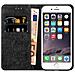 Cadorabo Custodia Compatibile Con Apple Iphone 6 Plus / 6s Plus In Nero Con Ornamenti - Coperchio Protettiva Con Chiusura Magnetica, Funzione Stand E Tasca Per Le Carte - Foto miniatura 5
