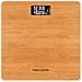 Pw3103 Bilancia Pesapersone Digitale 180 Kg Con Superficie In Bambù Alta Precisione Marrone - Foto miniatura 2
