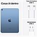 iPad 10 (2022) 256 GB 10.9" Wi-Fi Blu - Foto miniatura 3