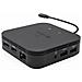 Thunderbolt 3 Travel Dock Dual 4K Display Docking Station per Notebook Thunderbolt 3 / 2x USB 3.2 / DisplayPort Nero + Alimentatore 77W + Power Delivery 60W - Foto miniatura 1
