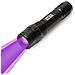Horatio: Torcia Led 3w + Uv. A Pile, In Alluminio. - Foto miniatura 1