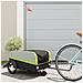 Rimorchio Da Bici Nero E Verde 45 Kg In Ferro - Foto miniatura 9
