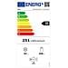 Frigorifero Doppia Porta B5RCNA345HG1 No Frost Capacità 301 Litri Classe D Colore Grigio - Foto miniatura 2