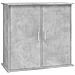 Supporto Acquario 81x36x73 cm Legno Multistrato Grigio Cemento - Foto miniatura 1