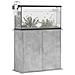 Supporto Acquario 81x36x73 cm Legno Multistrato Grigio Cemento - Foto miniatura 3