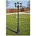 Lampione Per Esterno Arkadia 3 Luci In Lega Di Alluminio 49xh197 Cm - Foto miniatura 2