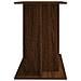 Supporto Acquario 100x40x60 Cm Legno Multistrato Rovere Marrone - Foto miniatura 3