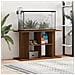 Supporto Acquario 100x40x60 Cm Legno Multistrato Rovere Marrone - Foto miniatura 8