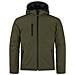 Padded Hoody Softshell Verde Bamboo 4xl - Foto miniatura 1