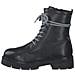 Nebiano Booties Stivaletti Pelle Scarpe Donna Nero Eu 37, 2-26286-41 001 - Foto miniatura 2