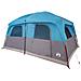 Tenda Familiare Cabina per 10 Persone Blu Impermeabile - Foto miniatura 7
