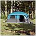 Tenda Familiare Cabina per 10 Persone Blu Impermeabile - Foto miniatura 9