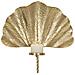 Portacandela Foglia 1 - Oro - Metallo - 41x11,5x40 Cm - Foto miniatura 5