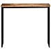 Tavolo Consolle In Legno Massello Di Teak 90x30x76 Cm - Foto miniatura 1