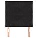 Testiera  con Design a Blocchi di Diamante in Nero, 80 cm in Velluto, Testiera  con Design a Blocchi di Diamante in Nero, 160 cm in Velluto - Foto miniatura 4