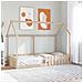 Giroletto per Bambini 90x190 cm in Legno Massello di Pino - Foto miniatura 2