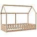 Giroletto per Bambini 90x190 cm in Legno Massello di Pino - Foto miniatura 3