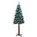 Albero di Natale snodato con 300 LED con supporto Verde 210 cm - Foto miniatura 4