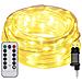 Luce a corda con 240 LED Bianco caldo 10 m PVC - Foto miniatura 1