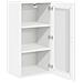 Pensile cucina 2 pcs Bianco 40 x 31 x 80 cm Legno multistrato - Foto miniatura 6