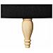Poltrona Slipper Nero 56,5 x 70 x 110 cm Tessuto - Foto miniatura 9