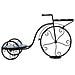 Supporto Bici In Mosaico Blu E Ferro Battuto 67x26,5x43h - Foto miniatura 2