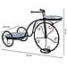 Supporto Bici In Mosaico Blu E Ferro Battuto 67x26,5x43h - Foto miniatura 4