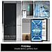 GBBW322DPY Frigorifero combinato Fit & Max 70cm, Classe C, 465L, AI Fresh, Prime Silver - Foto miniatura 4