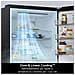 GBBW322DPY Frigorifero combinato Fit & Max 70cm, Classe C, 465L, AI Fresh, Prime Silver - Foto miniatura 5