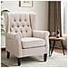 Sedia Design Minimalista, Unisce Comfort E Stile Per Un Ambiente Moderno, Colore Beige - Foto miniatura 7