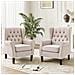 Sedia Design Minimalista, Unisce Comfort E Stile Per Un Ambiente Moderno, Colore Beige - Foto miniatura 8