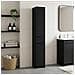 Mobile da Bagno Rovere Nero 30 x 33 x 190 cm - Foto miniatura 4