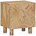 Comodino a muro fatto a mano Marrone Teak 40 x 30 x 45 cm - Foto miniatura 1