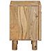 Comodino a muro fatto a mano Marrone Teak 40 x 30 x 45 cm - Foto miniatura 6