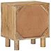 Comodino a muro fatto a mano Marrone Teak 40 x 30 x 45 cm - Foto miniatura 7