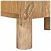 Comodino a muro fatto a mano Marrone Teak 40 x 30 x 45 cm - Foto miniatura 9