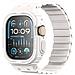 Cinturino Orologio per Apple Watch Ultra / Ultra 2 - Bianco Stellare - Foto miniatura 1