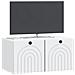 Mobile Porta TV da Muro Bianco 59,5 x 31 x 30 cm - Foto miniatura 3