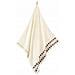 Asciugamano Zen2 - 70x140 cm - Ecru - Vellutato - Elevata assorbenza - Cotone egiziano - Foto miniatura 4