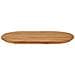 Piano del tavolo 80 x 40 x 3,5 cm Ovale Legno di teak solido - Foto miniatura 3