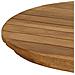 Piano del tavolo 80 x 40 x 3,5 cm Ovale Legno di teak solido - Foto miniatura 6
