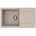 Serie Easy 290 Lavello da incasso 1 Vasca con Gocciolatoio Dimensioni 78 x 43.5 cm Colore Avena - Foto miniatura 3