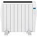 Radiatore Elettrico Digitale (8 Elementi) Ready Warm 1800 Thermal 1200w Bianco - Foto miniatura 1