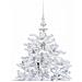 Albero Di Natale Con Neve E Base A Ombrellone Bianco 140 Cm - Foto miniatura 7