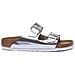 Arizona Sfb Metallic Silver Sandalo Donna - Calzata Stretta Eur 36 - Foto miniatura 3