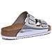 Arizona Sfb Metallic Silver Sandalo Donna - Calzata Stretta Eur 36 - Foto miniatura 4