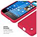 Custodia Compatibile Con Nokia Lumia 550 In Frost Rosso - Coperchio Protettivo In Silicone Tpu Flessibile - Foto miniatura 2
